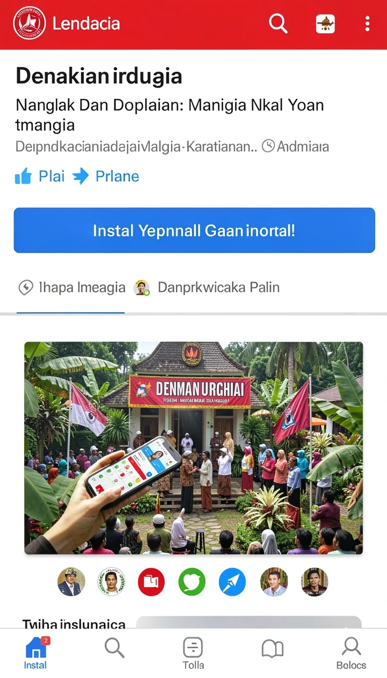 Alur unduhan aplikasi di planet77